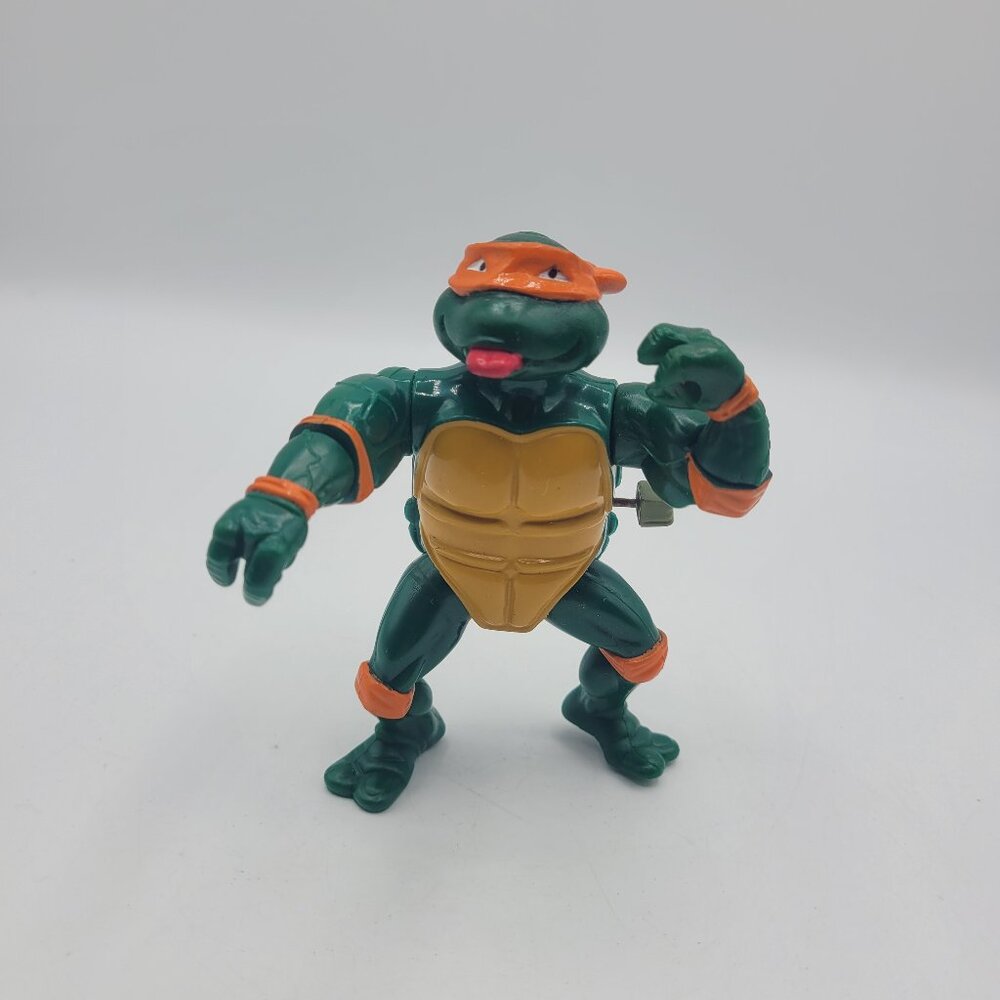 1989 TMNT Mike Wacky Action Teenage Mutant Ninja Turtles Michelangelo